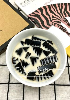 Hình của món Sương Sáo Sữa Tươi.