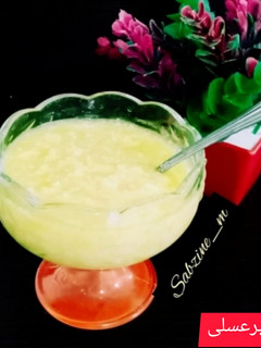 عکسی از دستور شیر عسلی