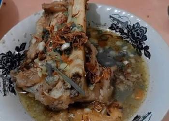 Mudahnya Memasak Sop Sum-Sum Tulang Sapi Sedap