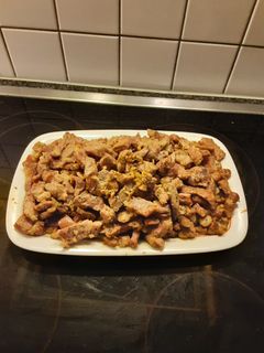 Mediterranian sliced Pork: Gyros / Döner Style Rezepthauptbild