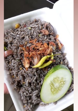 Foto resep Nasi Goreng Cumi Hitam