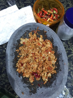 Foto resep Sambal Bawang Tempe Penyet