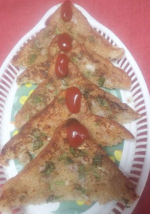 A picture of Semolina Toast.