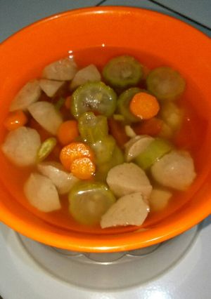 Foto resep Sayur OySoWo (Oyong Bakso wortel)