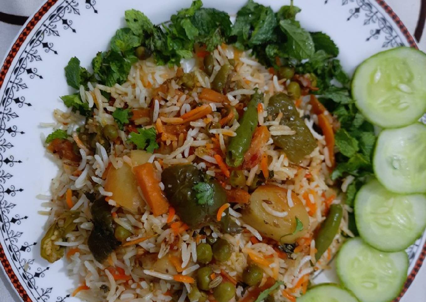 Vegetable pulao