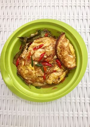 Foto resep Telor ceplok kecap + cabe