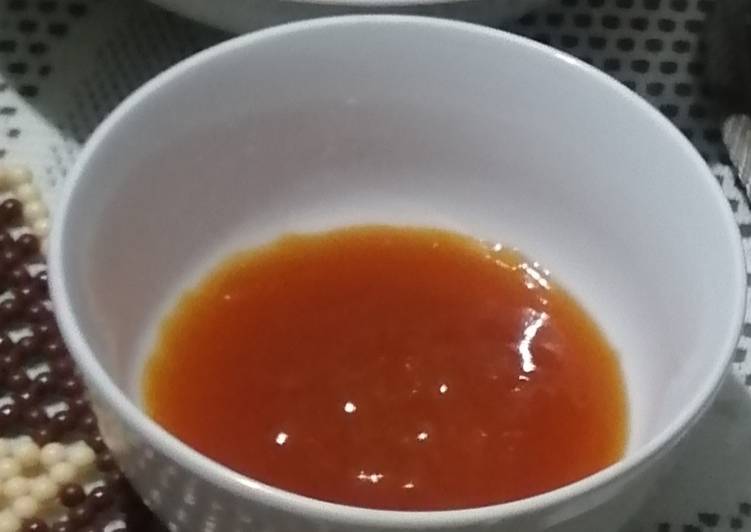 Simple Way to Make Perfect Sweet and chilli sauce