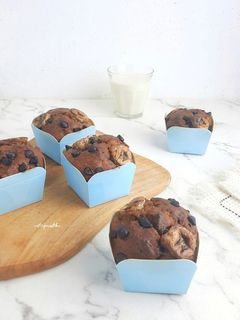 Foto resep Banana Muffin Super Moist No Mixer