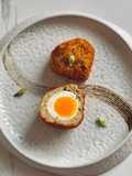 Scotch eggs cá hồi