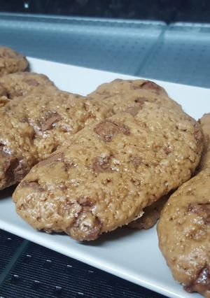 Foto de Cookies de chocolate e nozes