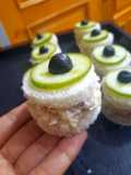 Mayo vegies mini sandwich