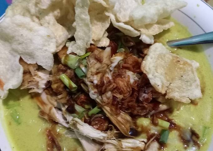 Resep Bubur Ayam Kuah Kuning Oleh Dijamin Enak Cookpad