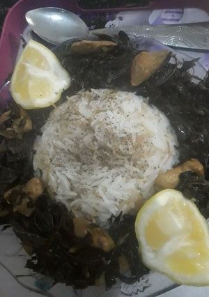 صورة لوصفة الملوخية