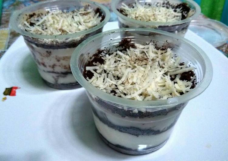 Resep Oreo cheese cake, Lezat Sekali