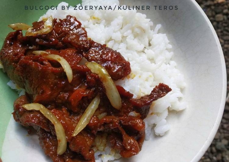 Bulgogi sederhana