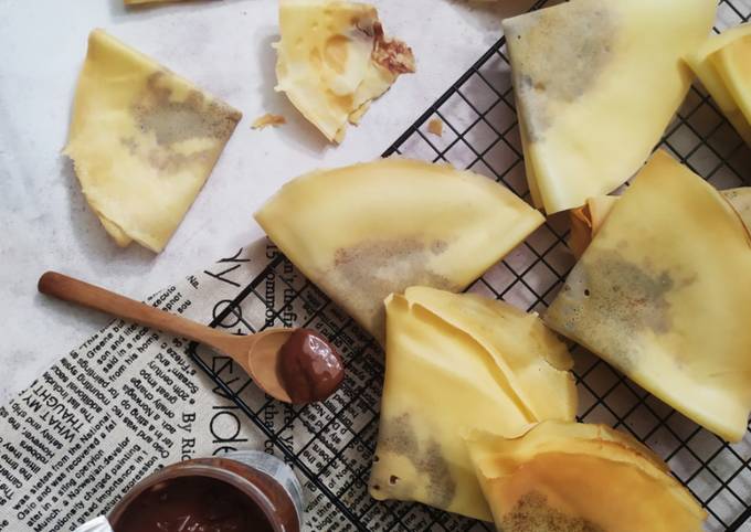 Standar Resep mudah membuat KUE LEKKER/CREPES (adapted from @fridajoincoffee) yang sedap