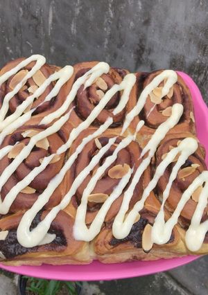 Foto resep Cinnamon Roll Ala MamsKin (Tanpa Mixer)