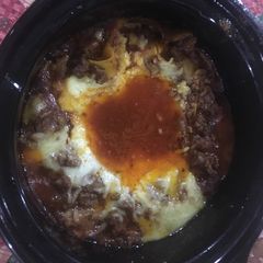 A picture of 3 Cheese Crockpot Lasanga with Cream Mushroom Bechamel Sauce.