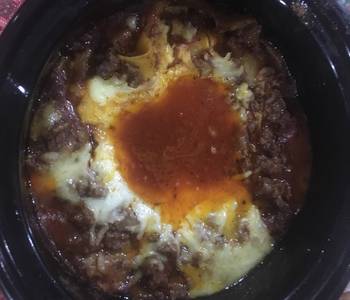 Best Recipe 3 Cheese Crockpot Lasanga with Cream Mushroom Bechamel Sauce Savory Delicious