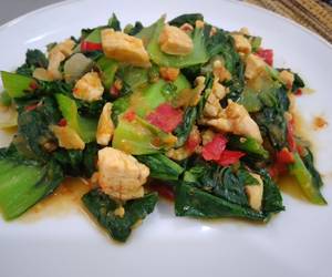 Praktis Menyajikan 506Tumis Saos Tiram PakcoyAyam Mantul Banget