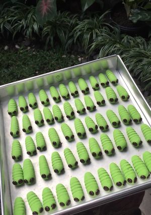 Foto resep Kue kering ulat bulu