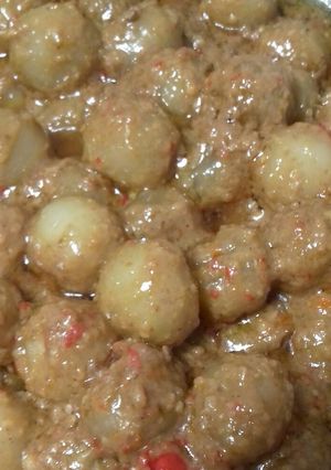 Foto resep Cilok bumbu kacang