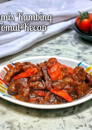 Foto resep Tumis Kambing Tomat Kecap 🍅🐐🌶