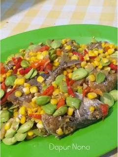 Foto resep Tumis peda jagung manis