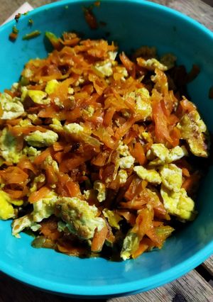 Foto resep Orak arik telor wortel