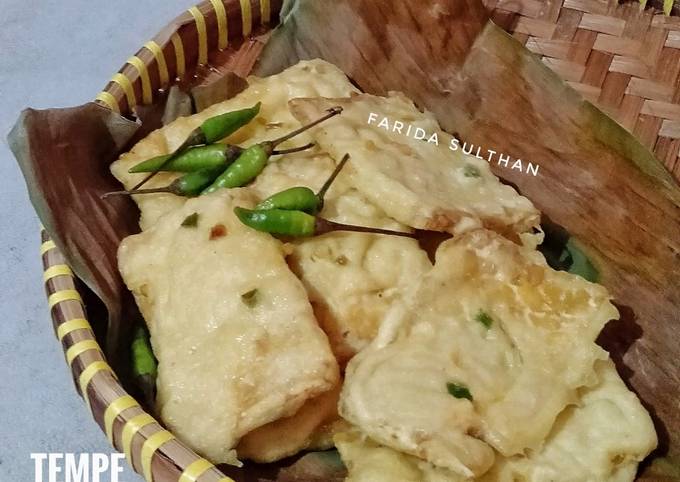 Resep Tempe Mendoan Simple Oleh Farida Sulthan 🇮🇩 (IG. Malika02782 ...