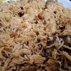 Chicken pulao A picture of Chicken pulao.