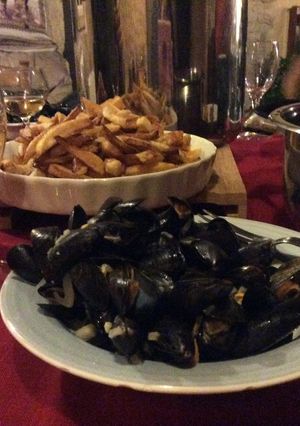 Une photo de Moules de bouchaud au céleri rave