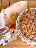Crostata con composta di Pesca Maria Bianca 🍑