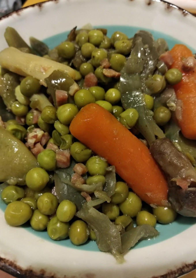 Una foto de Menestra en slow cooker