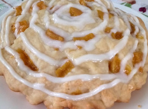 Una foto de Torta con stevia y yogurt