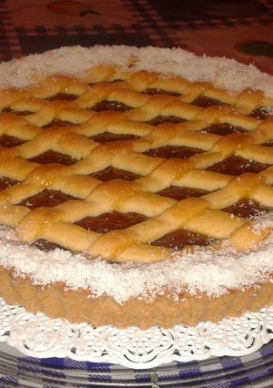 Una foto de Pastafrola de dulce de membrillo