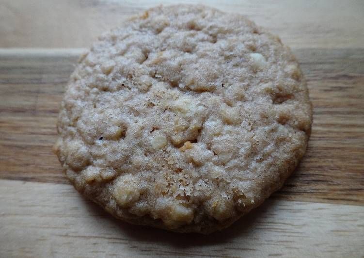 Recipe of Super Quick Homemade Peanut Butter Oat Crunch Biscuits
