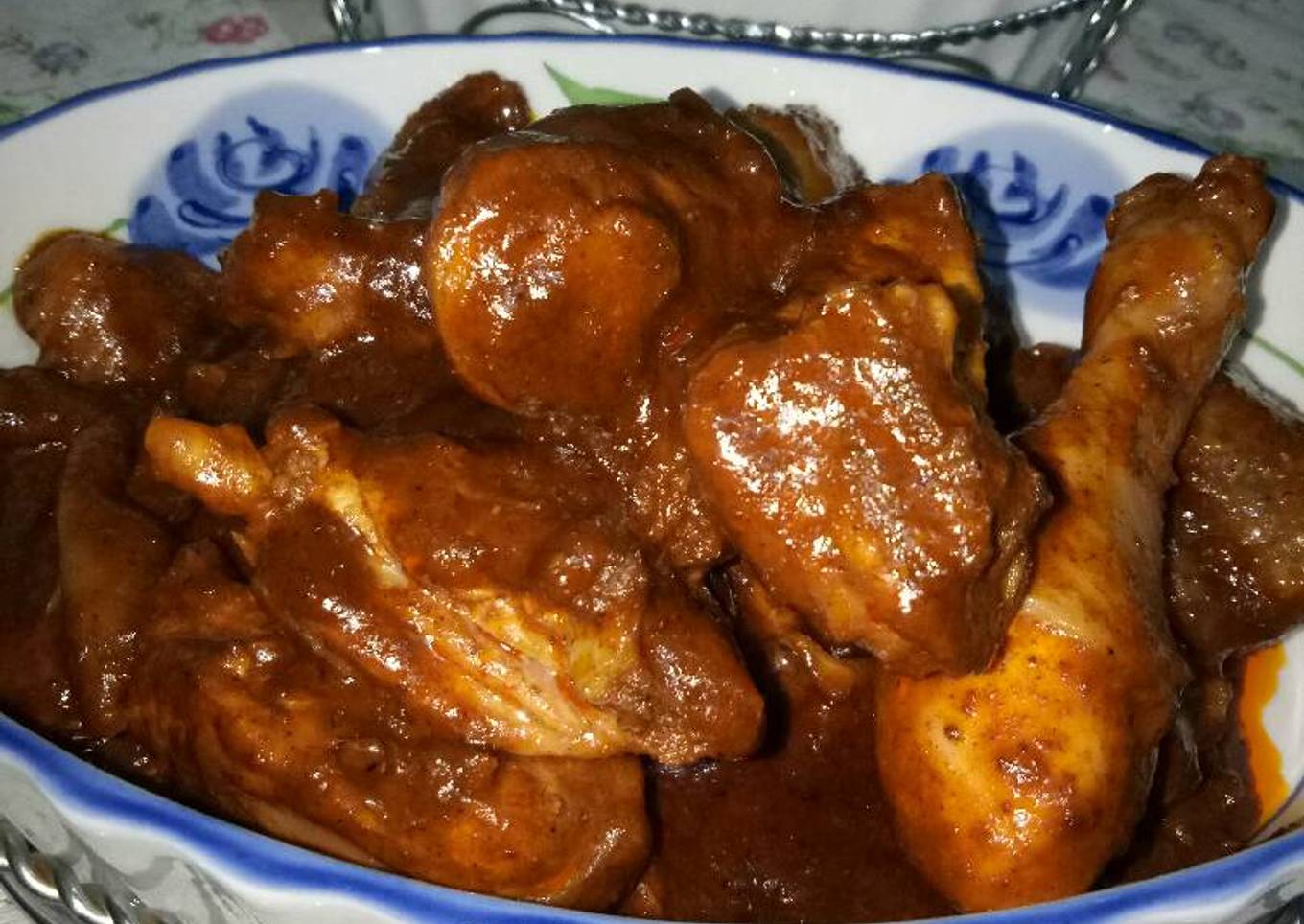 Rendang ayam bumbu indofood