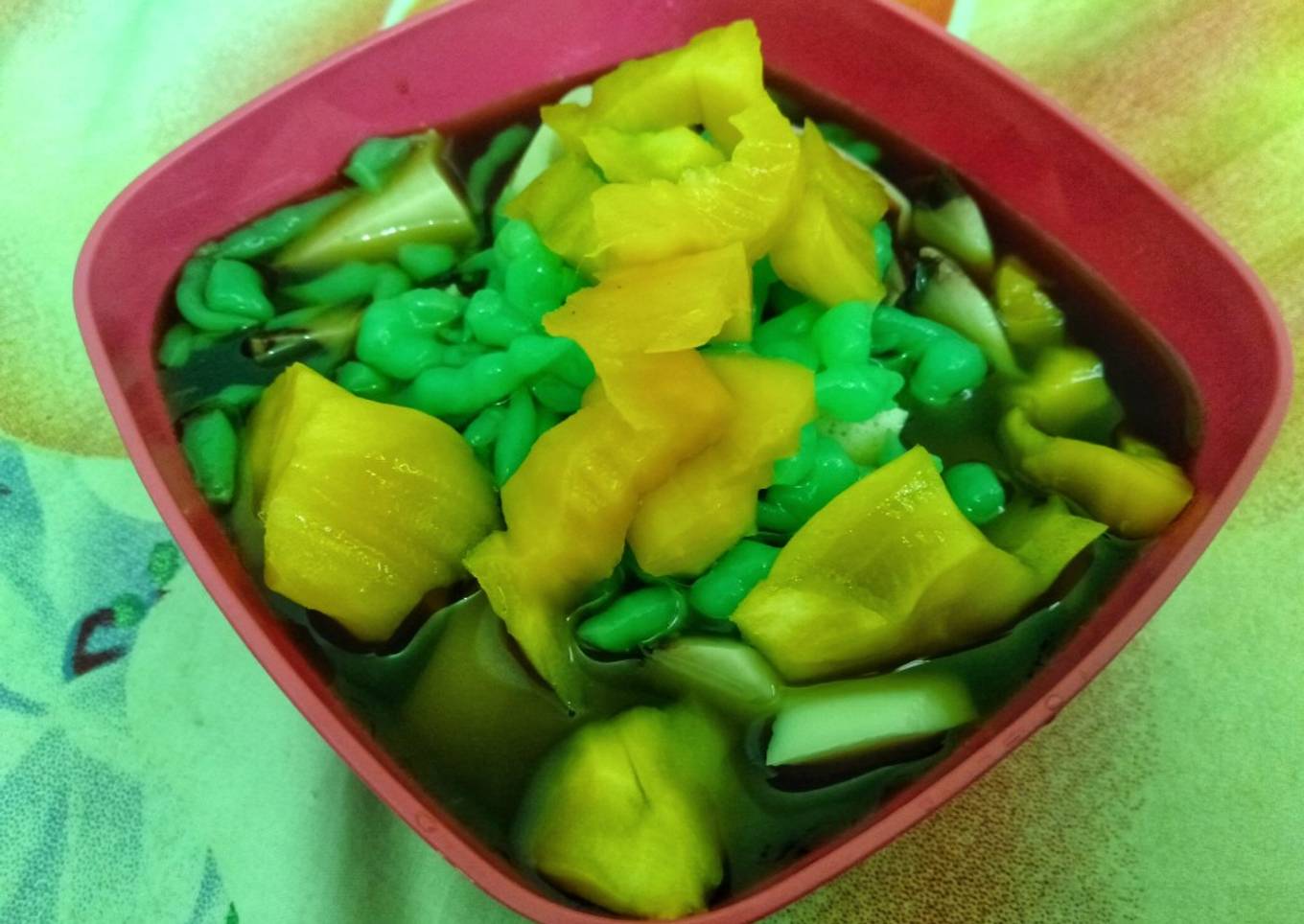 Cendol puding nangka