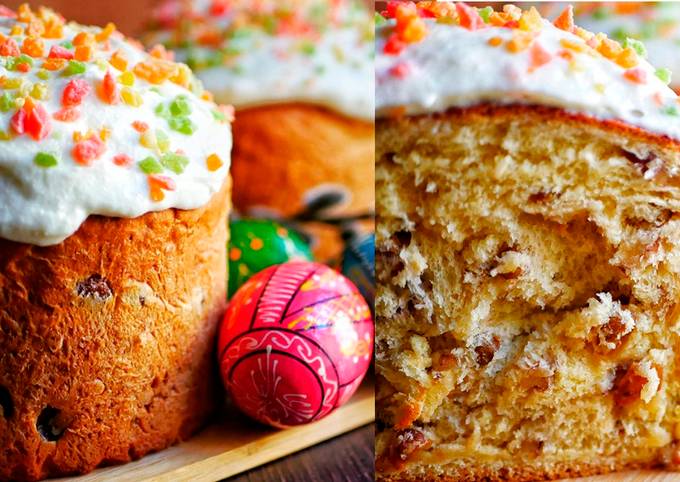 Итальянский кулич панеттоне