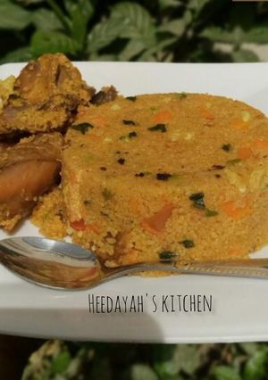 A picture of FRIED COUS-COUS.