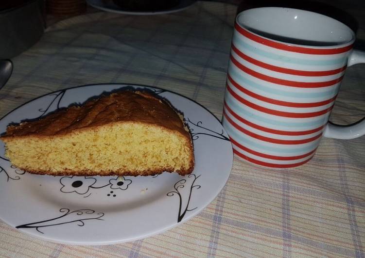 Bolo de laranja com casca
