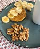 Tortitas de calabaza asada con canela