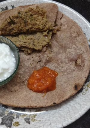 सोयाबिन,नाचणी,ओट्स पिठाचा पराठा (soyabean, nachani,oats paratha recipe in marathi) रेसिपी चे मुख्य फोटो 