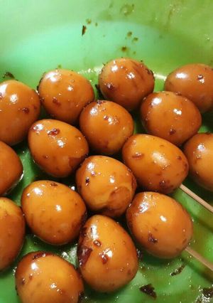 Foto resep Sate semur telur puyuh ekonomis