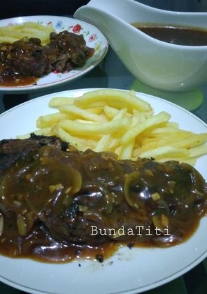 Foto resep 554.Steak Daging Sapi
