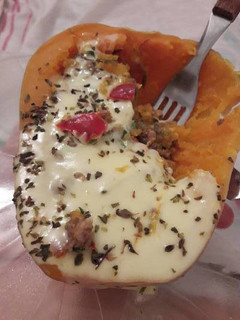 Una foto de Calabaza rellena