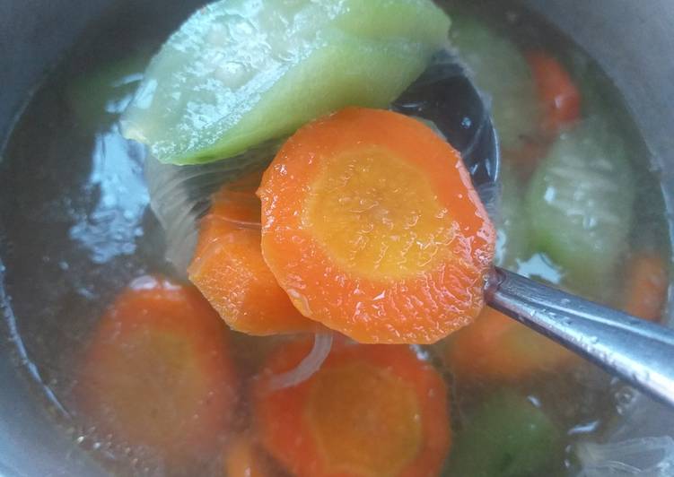 Resep Sop Oyong Soun, Enak Banget