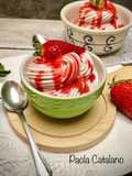 Crema chantilly alle fragole ❤️