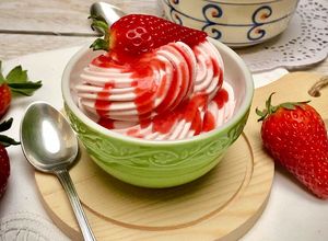 Foto di Crema chantilly alle fragole ❤️